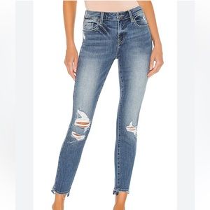 Pistola Blue Distressed Skinny Jeans